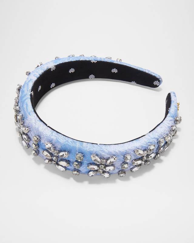 Alice Crystal Brocade Headband
